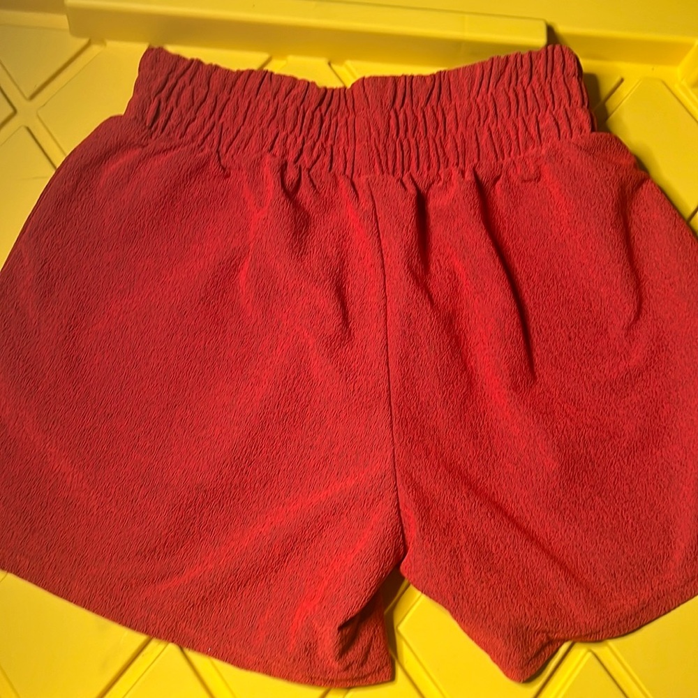 YXL FIVE DANCEWEAR Rustic Orange Shorts